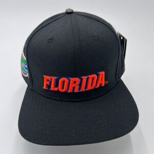 Pro Standard Florida Gators Black Snapback Hat Cap Embroidered Logo‎ OSFA